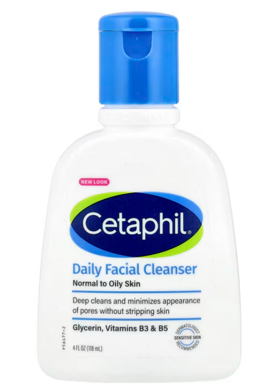 Cetaphil Daily Facial Cleanser 118ml Bottle