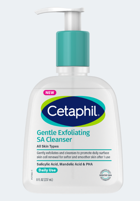 Cetaphil Gentle Exfoliating SA Cleanser 237ml Pump Btl
