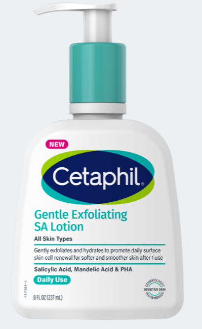 Cetaphil Gentle Exfoliating SA Face Lotion 237ml Pump Btl