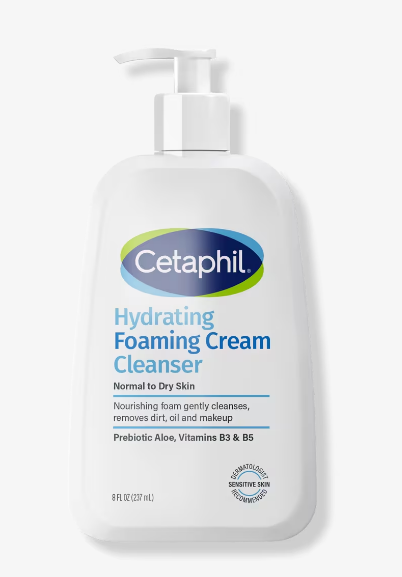 Cetaphil Hydrating Foaming Cream Cleanser 237ml Pump Btl