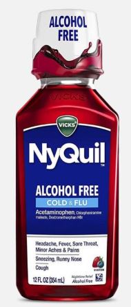 Vicks Nyquil Cold & Flu Alcohol Free 12oz